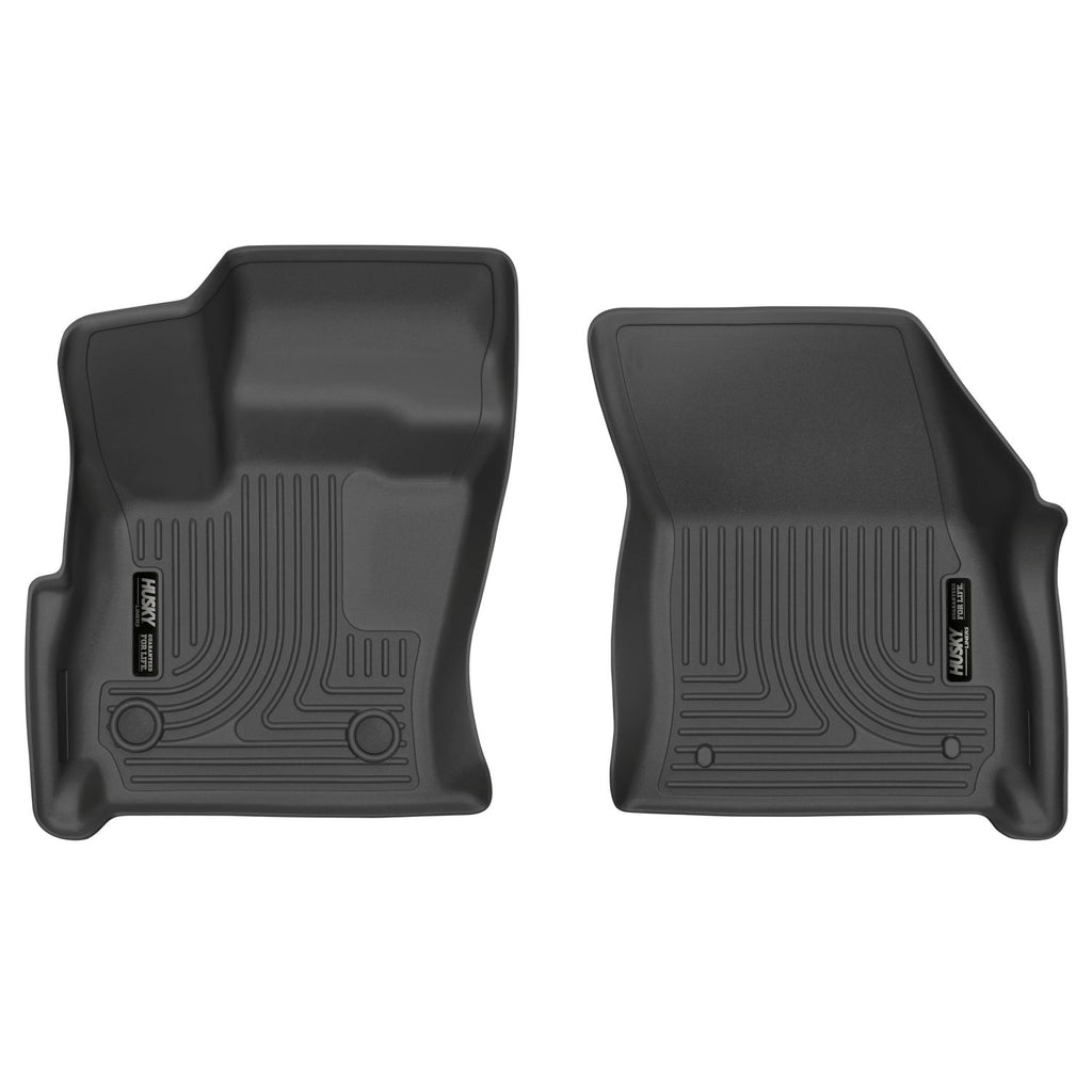 Husky Liners 13391 | Husky Liners Front Floor Liners, Fits 17-17 CONTINENTAL FRONT FLOOR LINERS WEATHERBEATER SERIES BLACK