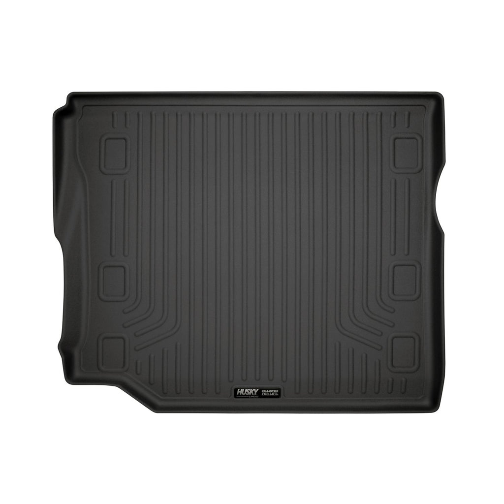 Husky Liners 20741 | Husky Liners Cargo Liner, Fits 18-C WRANGLER JL W/SUBWOOFER CARGO LINER WEATHERBEATER BLACK