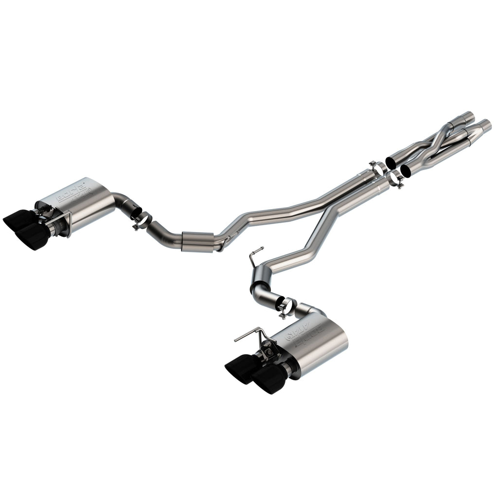 Borla 140837BC | Borla Cat-Back Exhaust System Mustang Shelby GT500 2020 Cat-Back(TM) Exhaust ATAK(R) part 140837