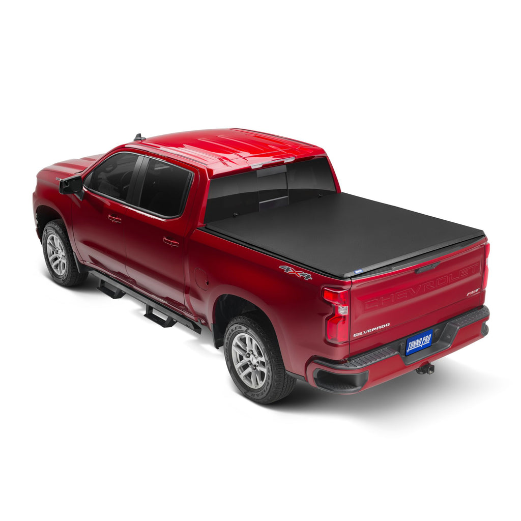 Tonno Pro HF-152 Black Hard Fold Tri-Folding Truck Bed Tonneau Cover for 2004-2012 Chevrolet Colorado/GMC Canyon | Fits 5 Ft. Bed