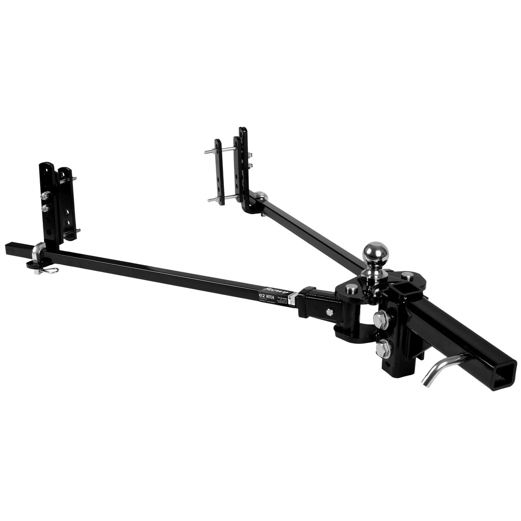 e2 4.5K light-duty trunnion weight distributing hitch w/ built-in sway control.