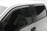 EGR - 561391 - USA Dark Smoke In Channel Style Window Visors