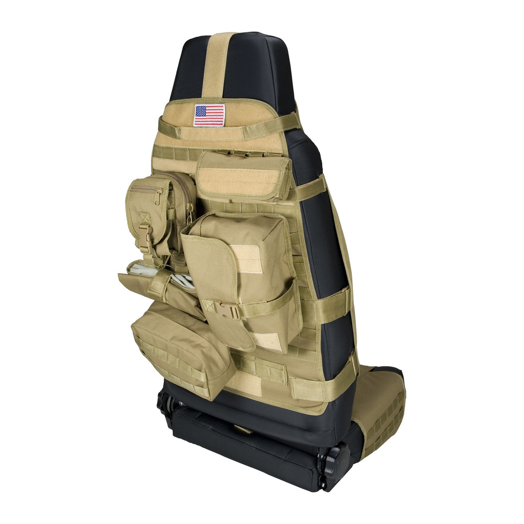 Rugged Ridge 13236.04 | Front Cargo Seat Cover, Tan; 76-21 CJ/Wrangler/JT