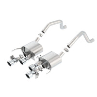 Borla 11902 | Borla S-Type Axle-Back Exhaust System for 2015-2019 Chevrolet Corvette ZO6 with Automatic/ Manual Transmission. 2017-2018 Grand Sport 6.2L V8 Manual Transmission only, Rear Wheel Drive (RWD) 2-Door With NPP Dual Mode Exhaust.