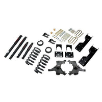 BELLTECH 688ND LOWERING KITS  Front And Rear Complete Kit W/ Nitro Drop 2 Shocks 1992-1998 Chevrolet Silverado/Sierra C1500 (Std Cab ext 454 SS) 4 in. or 5 in. F/6 in. R drop W/ Nitro Drop II Shocks