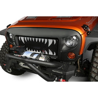 Spartan Grille Kit Land Shark; 07-16 Jeep Wrangler JK