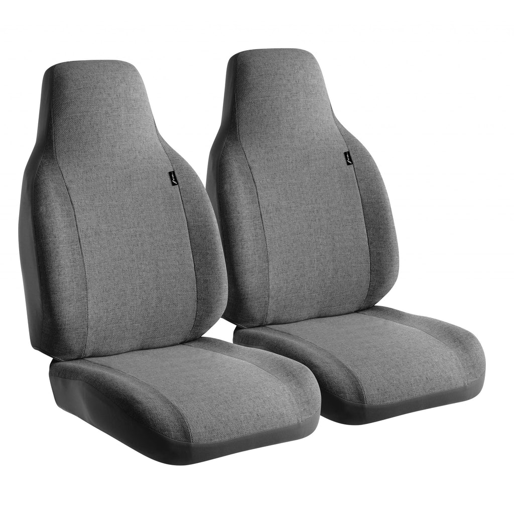 FIA-OE301 GRAY | SEMI-CUSTOM FIT FRONT BUCKET SEATS, WITH ADJUSTABLE HEADRESTS, GRAY
