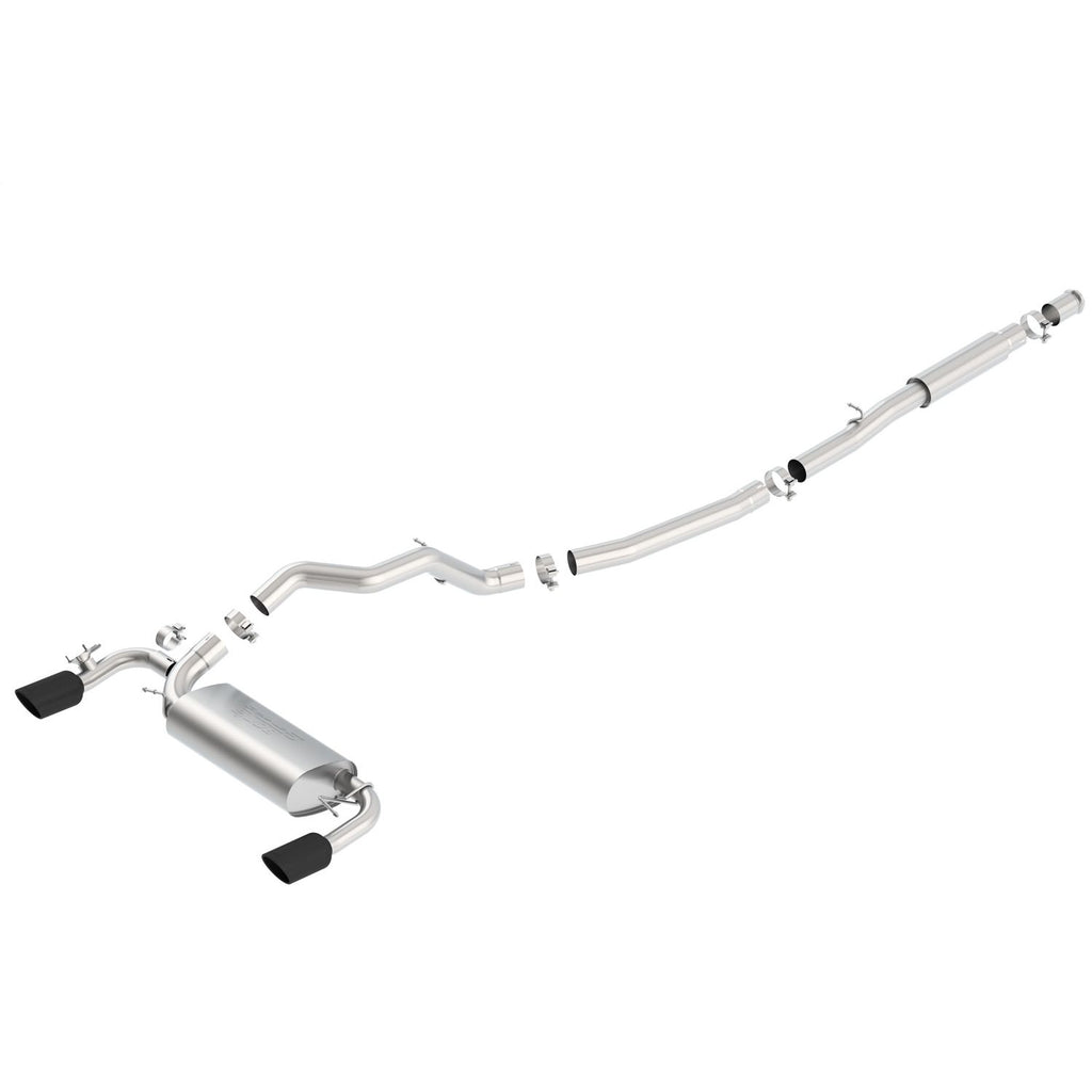 Borla 140702BC | Borla Cat-Back Exhaust System - S-Type