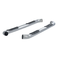 3" Round Polished Stainless Side Bars Select Toyota Tacoma