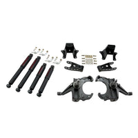 BELLTECH 706ND LOWERING KITS  Front And Rear Complete Kit W/ Nitro Drop 2 Shocks 1973-1987 Chevrolet C10 (1 1/4 in. Rotor) 3 in. F/4 in. R drop W/ Nitro Drop II Shocks