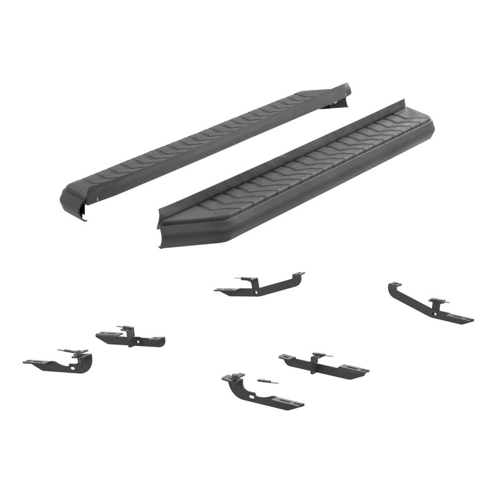 AeroTread 5" x 70" Black Stainless Running Boards Select Jeep Cherokee
