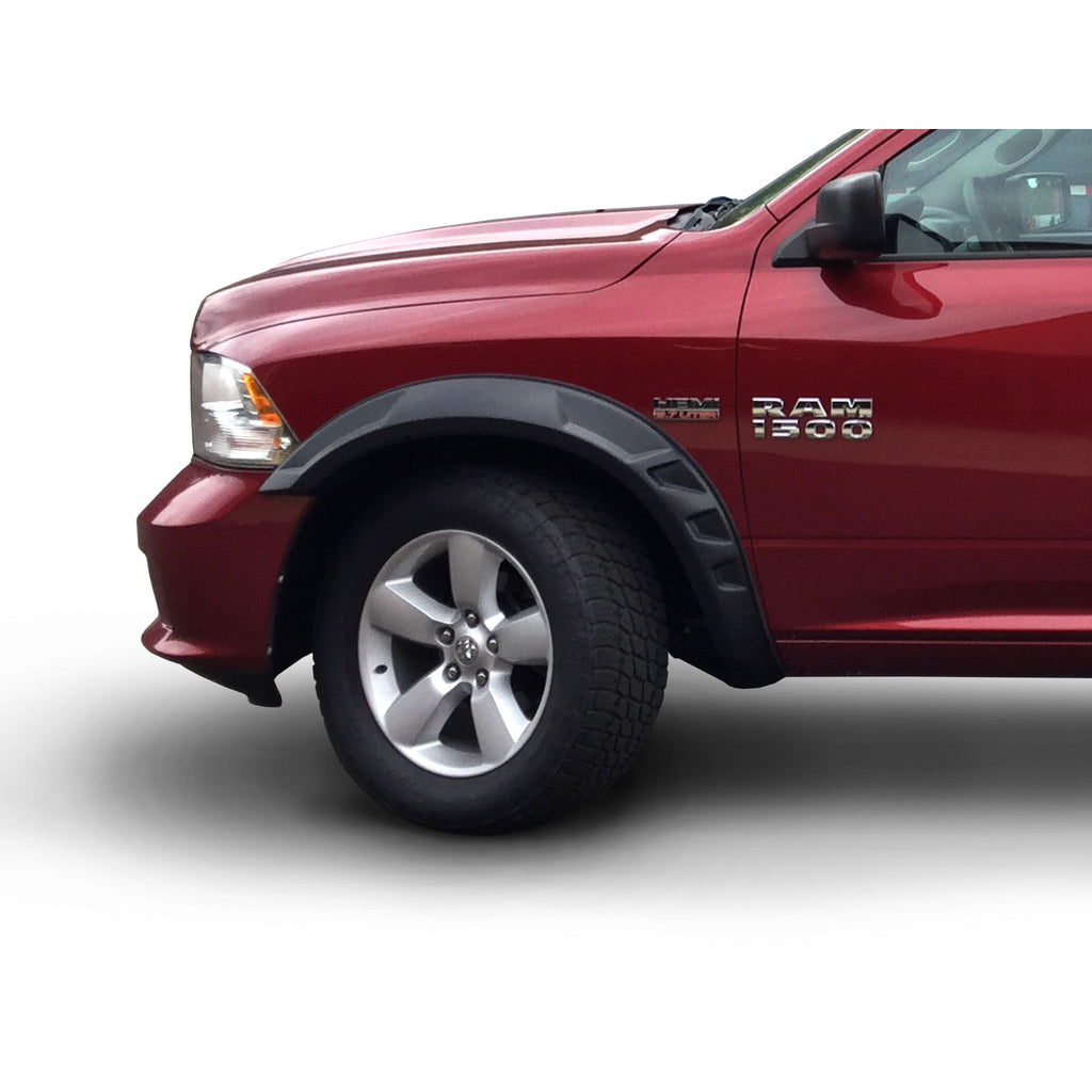 Bushwacker 50061-02 DRT Style Fender Flares; Front for 2019-2020 Ram 1500 Classic 2009-2018 Ram 1500 (Excludes R/T and Rebel Models) 2010-2018 Ram 2500/3500