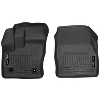 Husky Liners 18321 | Husky Liners Front Floor Liners, Fits 14-17 TRANSIT CONNECT FRONT FLOOR LINERS WEATHERBEATER BLACK