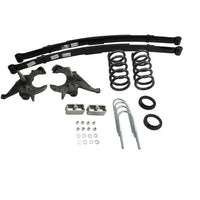 BELLTECH 620 LOWERING KITS  Front And Rear Complete Kit W/O Shocks 1994-2004 Chevrolet S10/S15 Pickup 6 cyl. (Std Cab) 4 in. or 5 in. F/5 in. R W/O Shocks