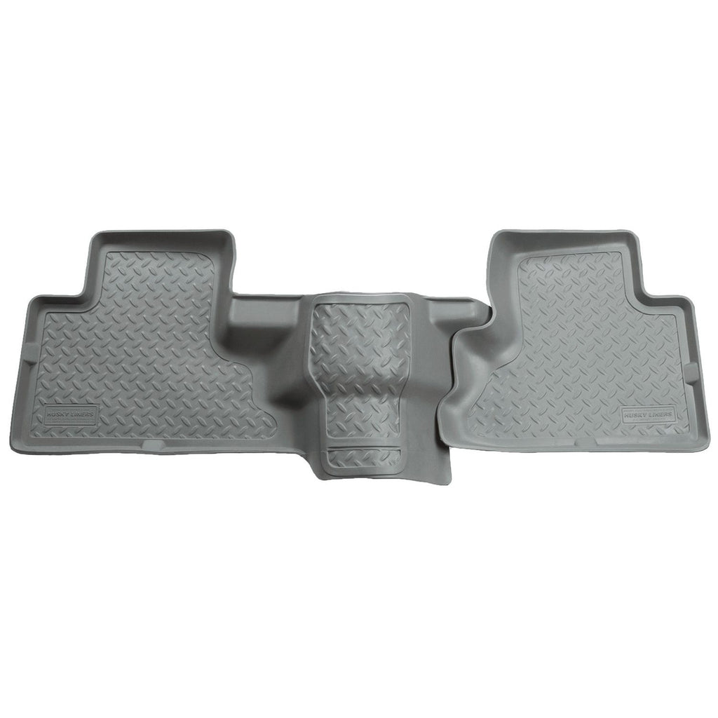 Husky Liners 62022 | Husky Liners 2nd Seat Floor Liner, Fits 02-09 TRAILBLAZER/ENVOY/BRAVADA 2ND SEAT FLOOR LINER GREY