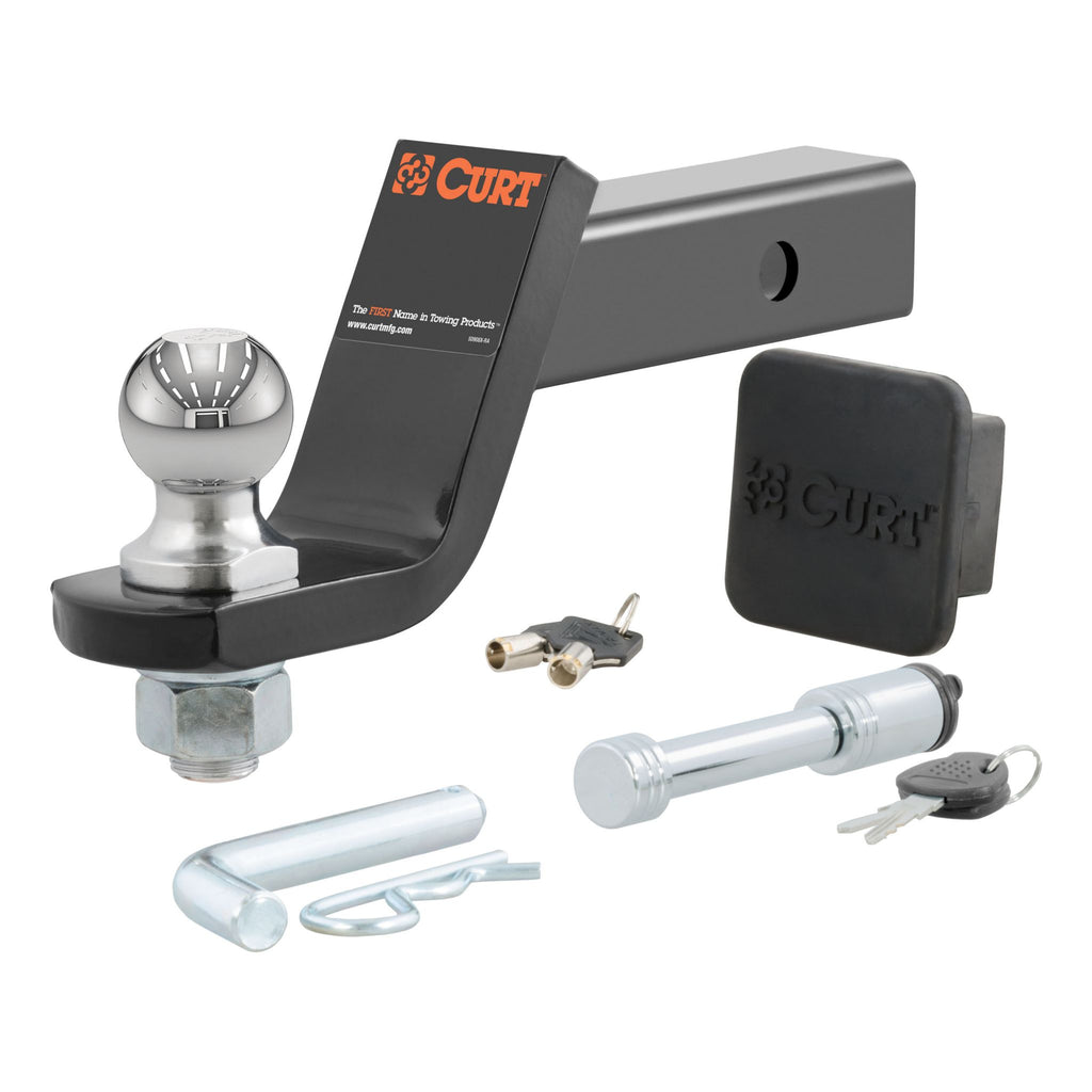 Towing Starter Kit with 2" Ball (2" Shank 7500 lbs 4" Drop)
