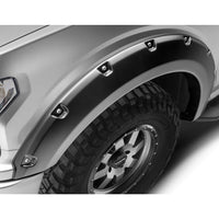 Bushwacker 20109-02 Black Pocket/Rivet Style Smooth Finish Front Fender Flares for 2018-2020 F-150 w/78.9/97.6 In. Bed; 2018-2020 F-150 w/67.1 In. Bed
