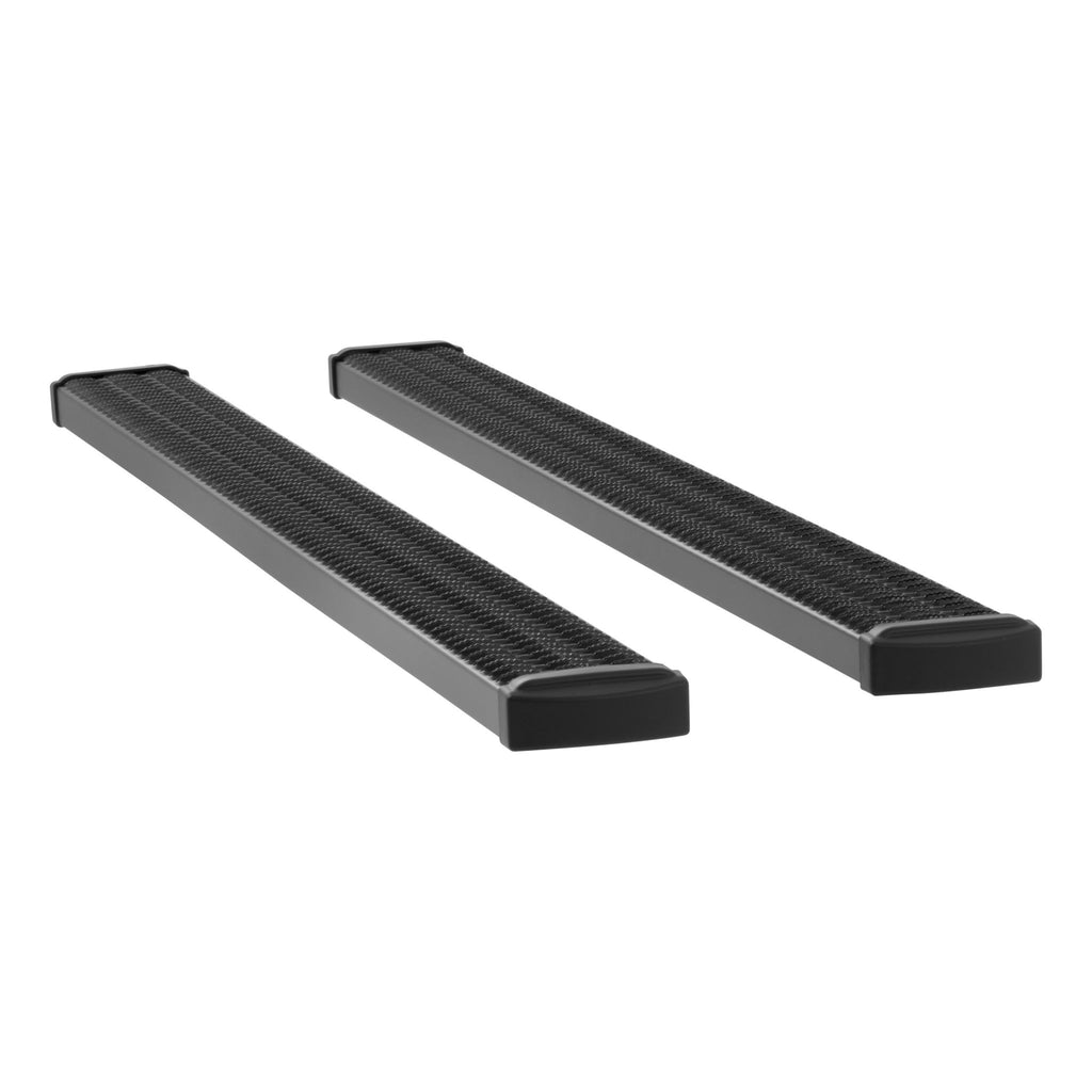 Grip Step 7" x 88" Black Aluminum Running Boards (No Brackets)