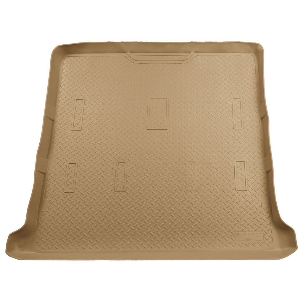 Husky Liners 21403 | Husky Liners Cargo Liner, Fits 00-06 TAHOE/YUKON/02-06 ESCALADE 4DRREAR CARGO LINER TAN