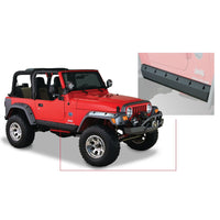 Bushwacker 14008 Black Trail Armor Pocket Style Rocker Panels for 1997-2006 Jeep Wrangler Pair
