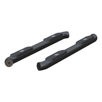 Big Step 4" Black Aluminum Round Side Bars Select Colorado Canyon