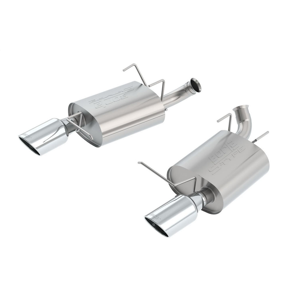 Borla 11796 | Borla S-Type Axle-Back Exhaust System for 2011-2014 Ford Mustang 3.7L V6 Automatic; Manual Transmission; Rear Wheel Drive 2-Door Coupe; Convertible.