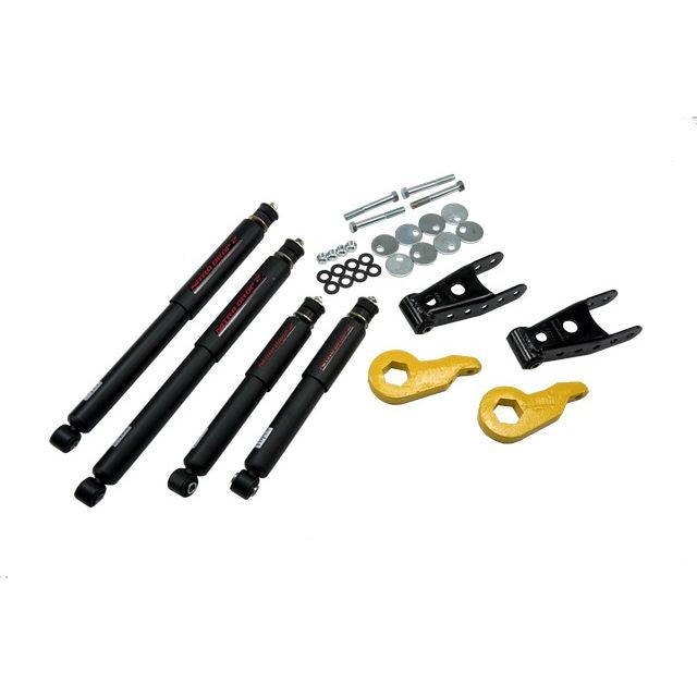 BELLTECH 936ND LOWERING KITS  Front And Rear Complete Kit W/ Nitro Drop 2 Shocks 1997-2003 Ford F150 ((All Cabs) 4WD) 1 in. or 3 in. F/2 in. R drop W/ Nitro Drop II Shocks