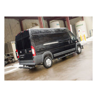 Grip Step 7" x 54" Black Aluminum Rear Step Select Ram ProMaster