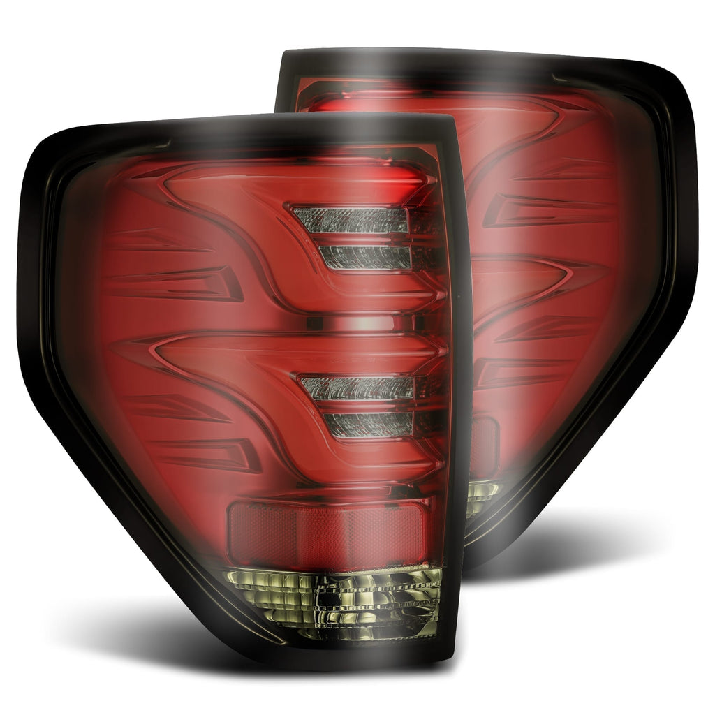 LED Tail Lights Red Smoke