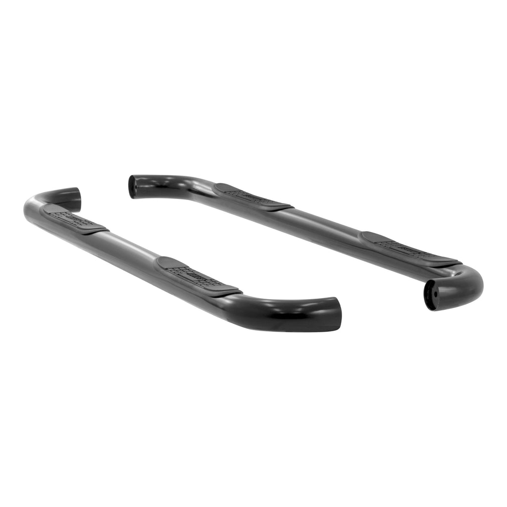 3" Round Black Steel Side Bars Select Ford Expedition