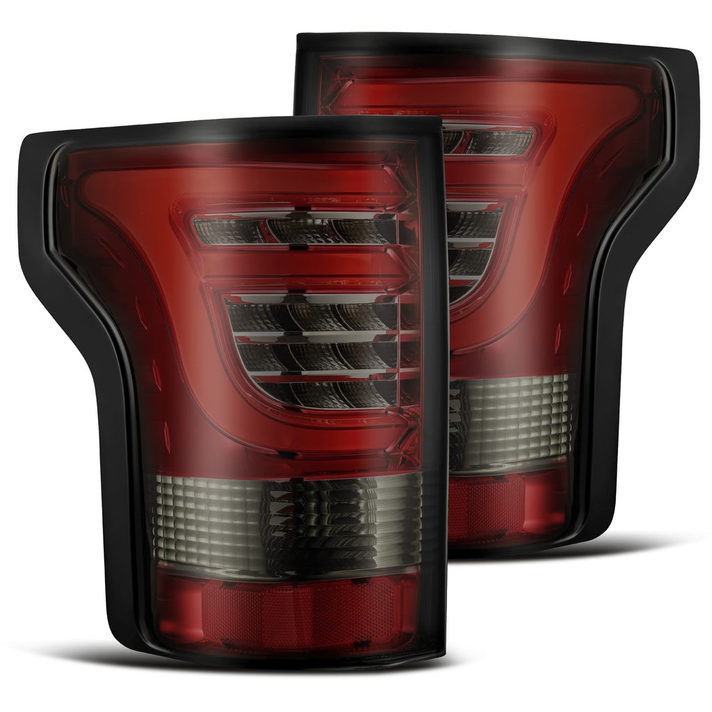 LED Tail Lights Red Smoke