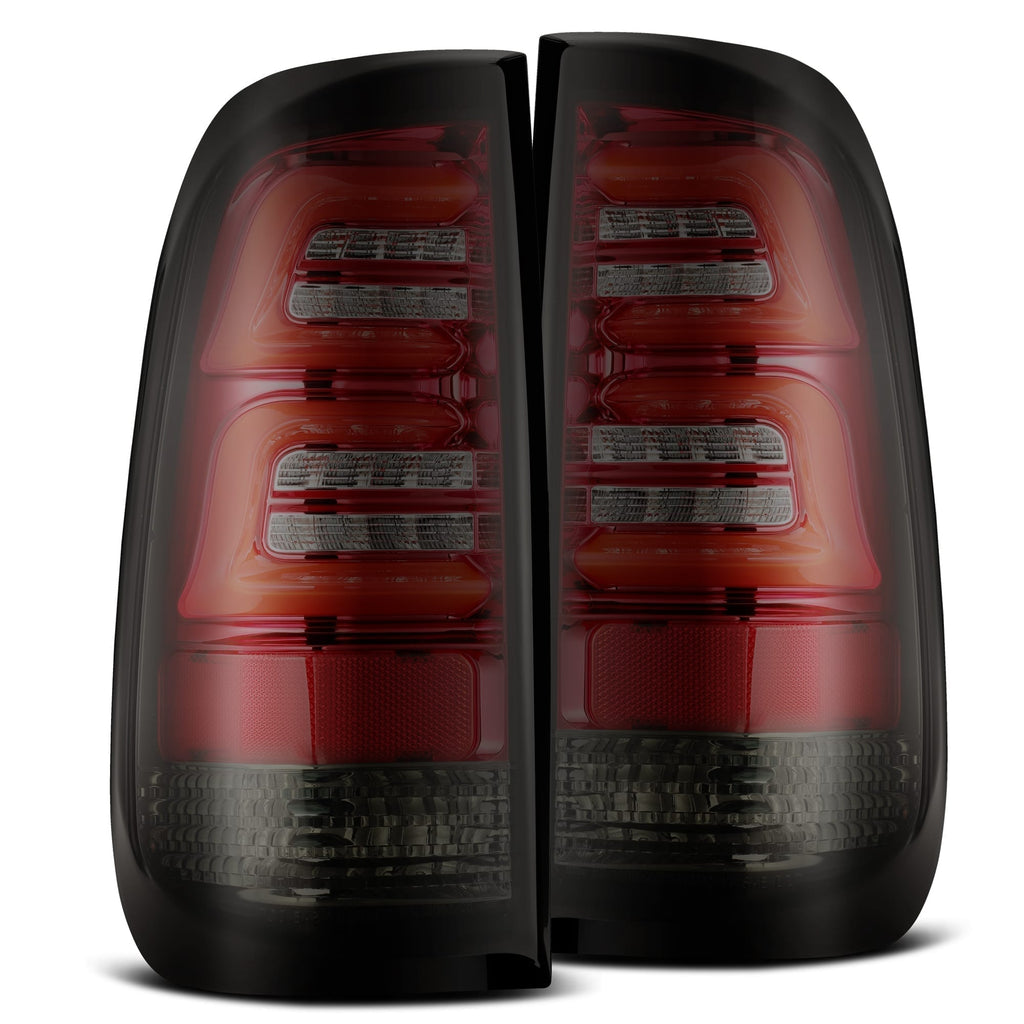 LED Tail Lights Red Smoke