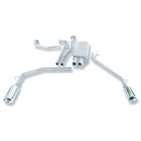 Borla 140079 | Borla Touring Cat-Back  Exhaust System for 2004-2015 Nissan Titan 5.6L V8 Automatic and Manual Transmission; 2 and 4WD; Crew Cab/Ext Cab Short Bed.