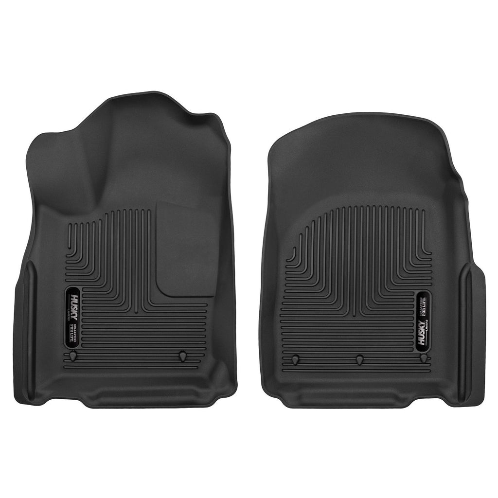 Husky Liners 53561 | Husky Liners Front Floor Liners, Fits 11-C DURANGO/GRAND CHEROKEE FRONT FLOOR LINERS X-ACT CONTOUR SERIES BLACK