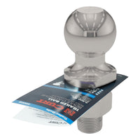 1-7/8" Trailer Ball (1" x 2-1/8" Shank 3500 lbs. Stainless)
