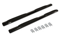 Go Rhino - 684440971B - 4in OE Xtreme SideSteps Kit - 71in Long Black + Mounting Brackets