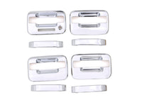 Auto Ventshade 685202 Chrome Door Handle Covers 4-Door Set for 2004-2014 Ford F-150 with Keypad