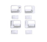 Auto Ventshade 685204 Chrome Door Handle Covers 4-Door Set for 1999-2016 Ford F-250 to F-550 2000-2005 Excursion