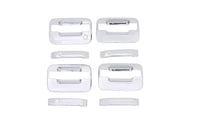 Auto Ventshade 685302 Chrome Door Handle Covers 4-Door Set for 2004-2014 Ford F-150 without Keypad or Passenger Keyhole