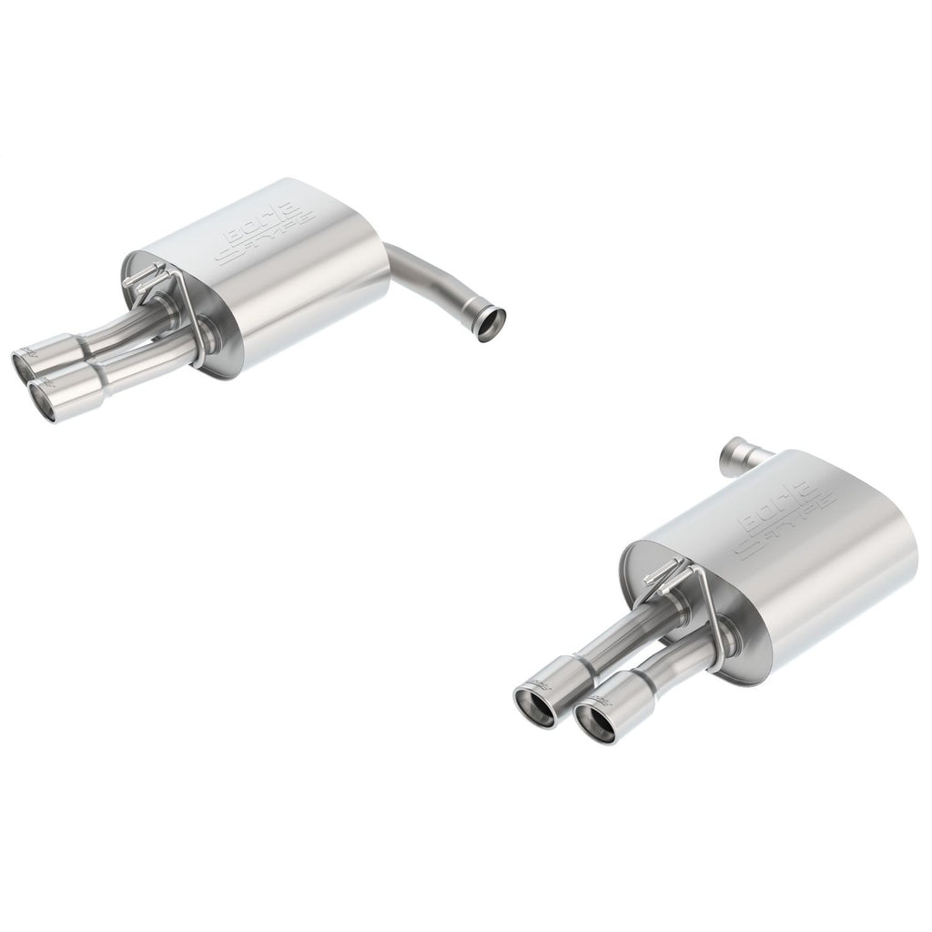 Borla 11885 | Borla S-Type Axle-Back Exhaust System for 2014-2019 Chevrolet Corvette (C7) 6.2L V8 Automatic; Manual Transmission; Rear Wheel Drive 2-Door w/NPP Dual Mode Exhaust. EXCEPT Grand Sport w/manual Transmission.