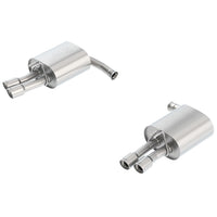 Borla 11885 | Borla S-Type Axle-Back Exhaust System for 2014-2019 Chevrolet Corvette (C7) 6.2L V8 Automatic; Manual Transmission; Rear Wheel Drive 2-Door w/NPP Dual Mode Exhaust. EXCEPT Grand Sport w/manual Transmission.