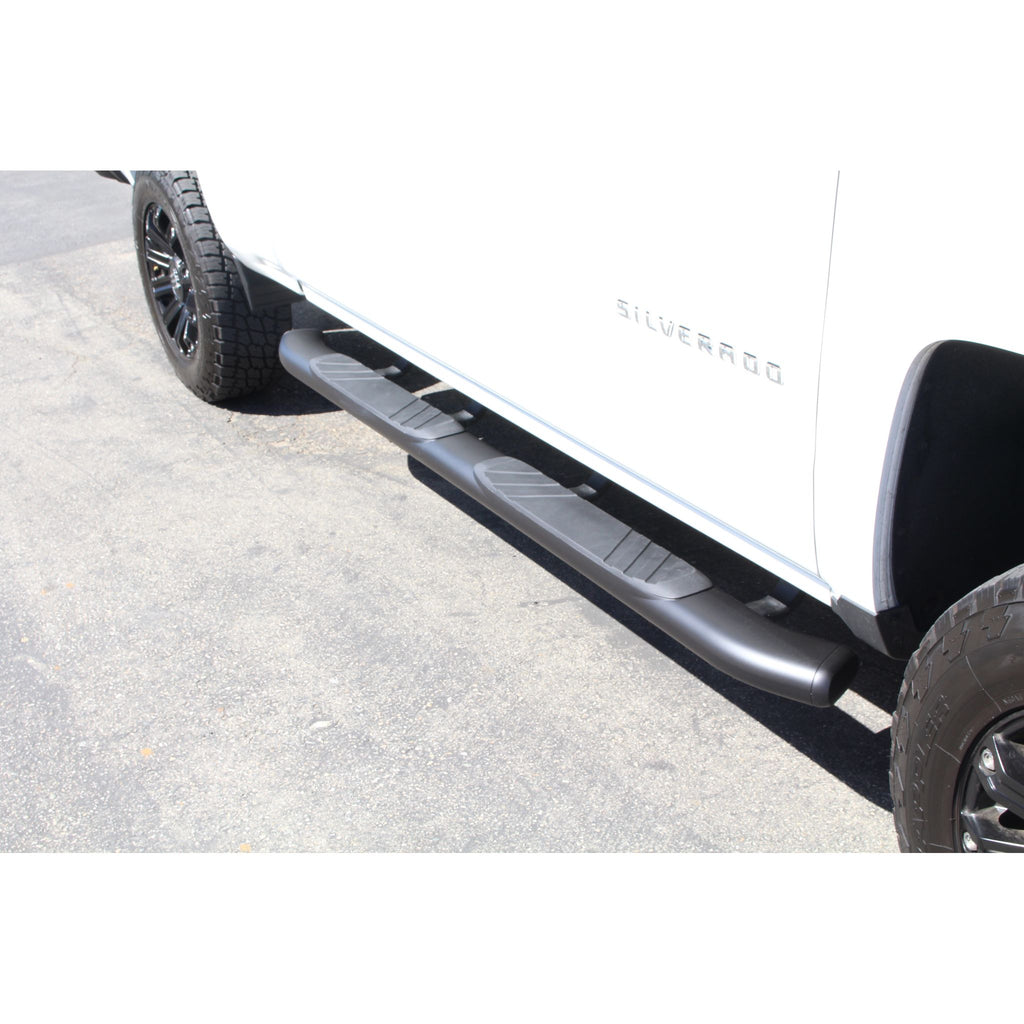 Go Rhino - 685404680CB - 5in OE Xtreme Composite SideSteps Kit + 4 Brackets Per Side (Gas Only)