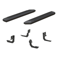 AdvantEDGE 5-1/2" x 53" Black Aluminum Side Bars Select Ram 1500 2500 3500