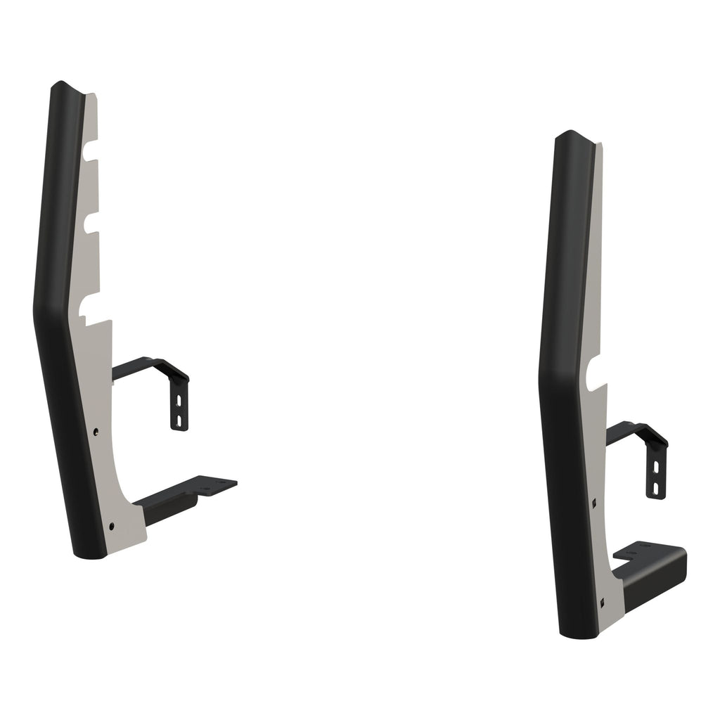 Chrome Steel 2" Tubular Grille Guard Upright Package