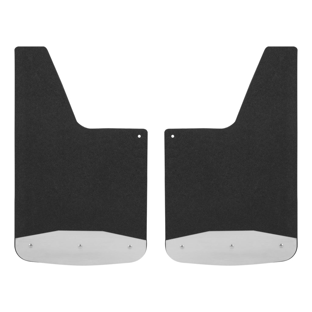 Front 12" x 23" Textured Rubber Mud Guards Select Ram 1500 (2 Flaps)