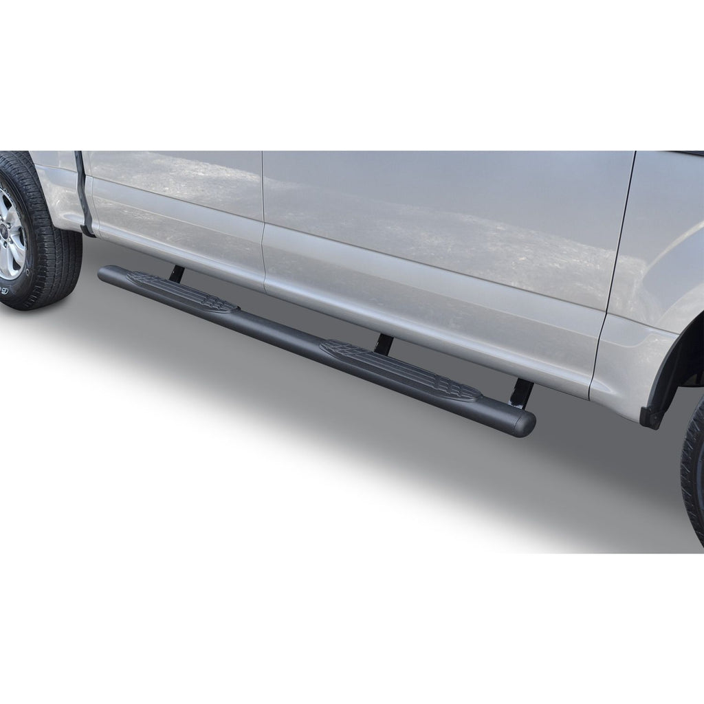 Go Rhino - 684415587T - 4in OE Xtreme SideSteps Kit - 87in Long Textured Black + Mounting Brackets