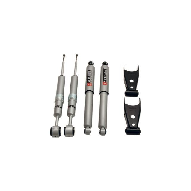 BELLTECH 912SP LOWERING KITS  Front And Rear Complete Kit W/ Street Performance Shocks 2004-2008 Ford F150 (2WD (All Cabs)) 0 in. F/1 in. R drop W/ Street Performance Shocks