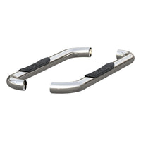3" Round Polished Stainless Side Bars Select Dodge Ram 1500 2500 3500