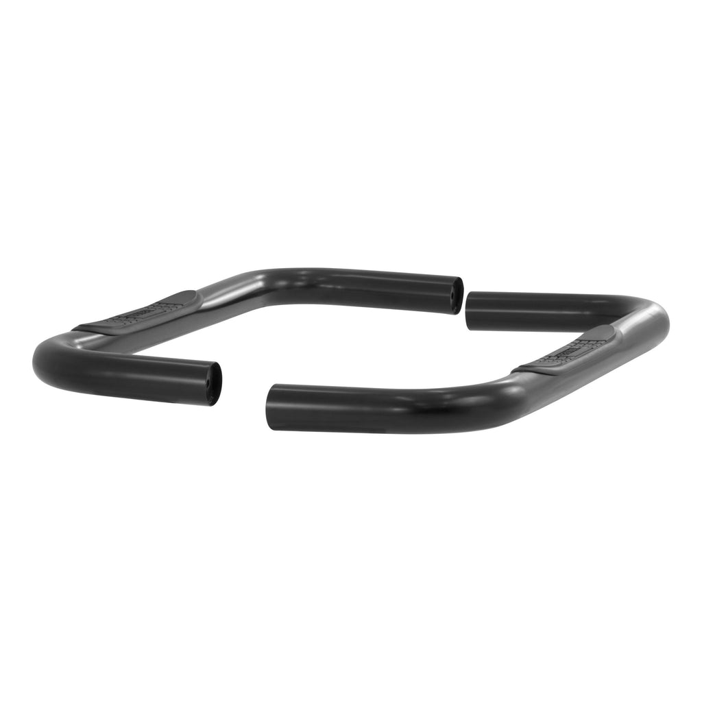 3" Round Black Steel Side Bars Select Chevrolet GMC Blazer K5
