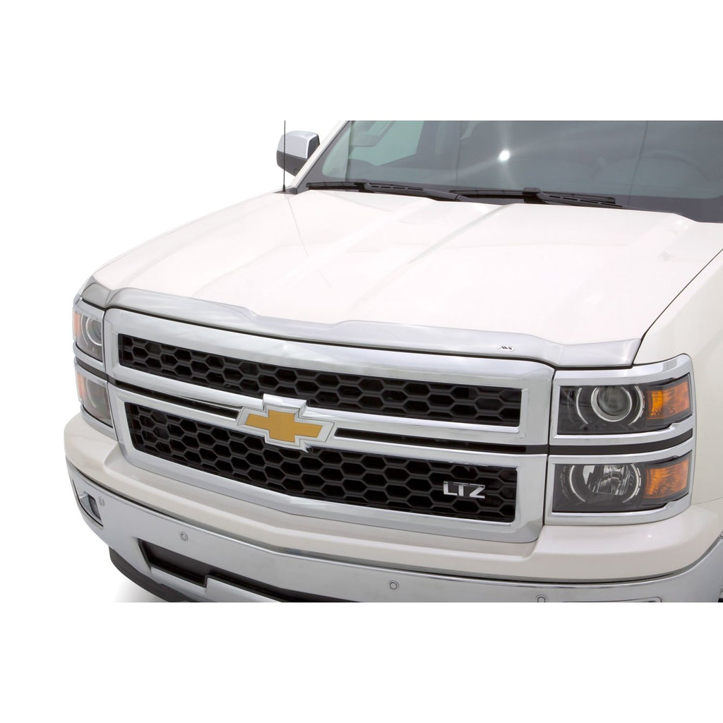 Auto Ventshade (AVS) 622062 Aeroskin Flush Mount Chrome Hood Protector for 2014-2015 Chevrolet Silverado 1500